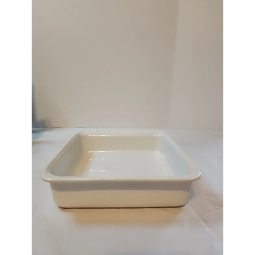 Vintage CORNING WARE Square Baking Pan BLUE CORNFLOWER P-322 8x8x2 Two Qt